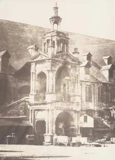 Escalier de la Basse Vieille Cour, Rouen, 1852-54. Creator: Edmond Bacot