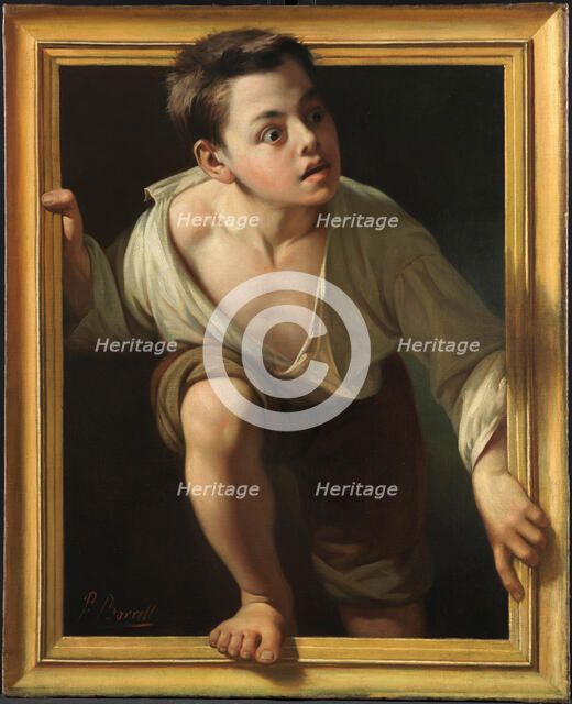 Escapando de la critica (Escaping Criticism), 1874.