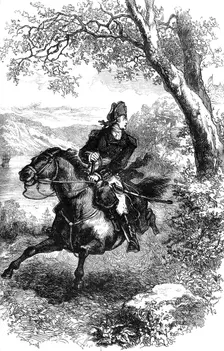 Escape of Benedict Arnold, 1780 (c1880)