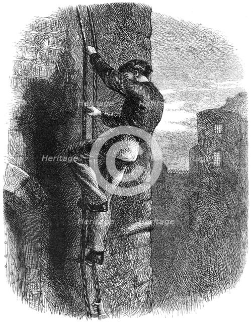 Escape of Confederate General John Hunt Morgan, 1863 (c1880). Artist: Unknown