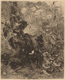 Escargots et papillons. Creator: Karl Bodmer
