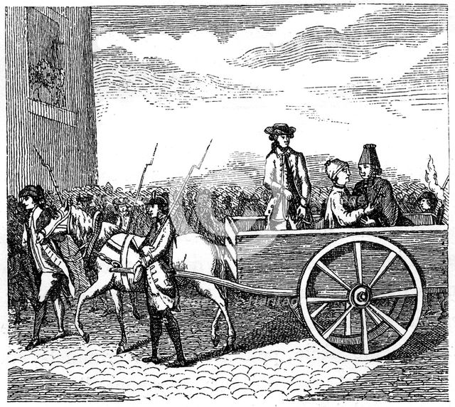 Escorted By The Military To Torture, (1885). Artist: Unknown