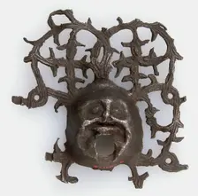 Escutcheon Plate, German, 15th century. Creator: Unknown