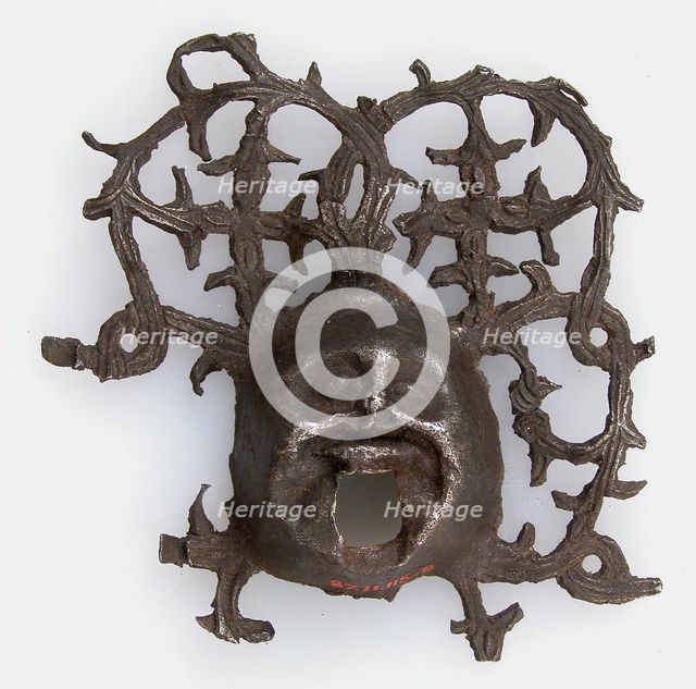 Escutcheon Plate, German, 15th century. Creator: Unknown.