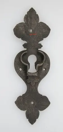 Escutcheon plate, German, 16th century. Creator: Unknown