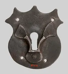 Escutcheon Plate, German, 16th century. Creator: Unknown