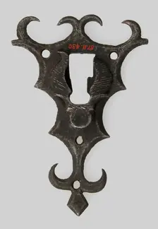 Escutcheon plate, German, 16th century. Creator: Unknown