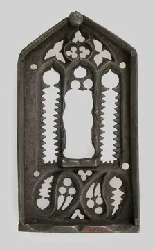 Escutcheon Plate of Lock, German, 15th century. Creator: Unknown