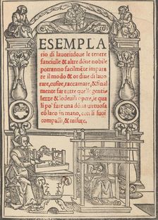Esemplario di lavori, August 1529., August 1529. Creator: Nicolò Zoppino