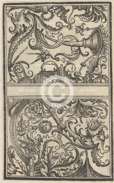 Esemplario di lavori, page 5 (verso), August 1529., August 1529. Creator: Nicolò Zoppino.