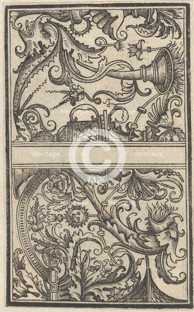 Esemplario di lavori, page 5 (verso), August 1529., August 1529. Creator: Nicolò Zoppino.