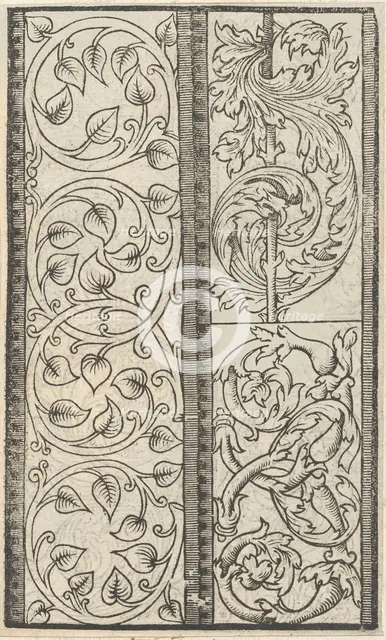 Esemplario di lavori, page 6 (recto), August 1529., August 1529. Creator: Nicolò Zoppino.