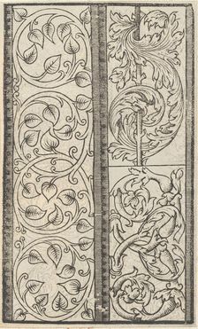 Esemplario di lavori, page 6 (recto), August 1529., August 1529. Creator: Nicolò Zoppino