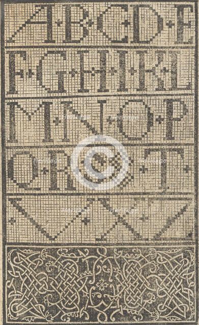 Esemplario di lavori, page 16 (verso), August 1529., August 1529. Creator: Nicolò Zoppino.