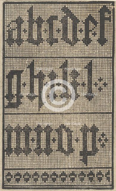 Esemplario di lavori, page 17 (recto), August 1529., August 1529. Creator: Nicolò Zoppino.