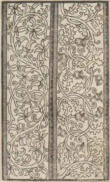 Esemplario di lavori, page 3 (verso), August 1529., August 1529. Creator: Nicolò Zoppino