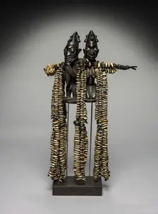Eshu Dance Staff, 1800s. Creator: Unknown