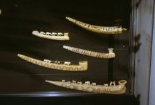 Eskimo Carving, Ivory Tobacco Pipes, Alaska and Canada, 19th Century