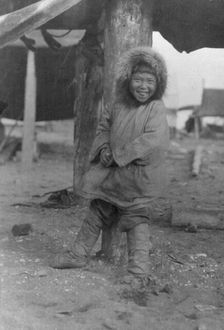 Eskimo child, between c1900 and c1930. Creator: Unknown