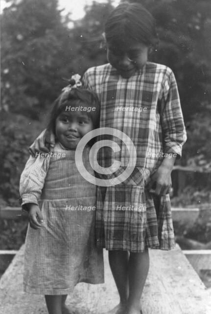 Eskimo children, between c1900 and c1930. Creator: Unknown.