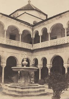 Espagne. Seville, Cour de la Maison Du Duc De Medina Celi dite Maison de Pilate, 1853. Creator: Edward King Tenison