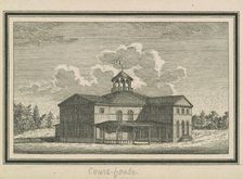 Esperanza, Courthouse, 1795. Creator: Charles Balthazar Julien Févret de Saint-Mémin