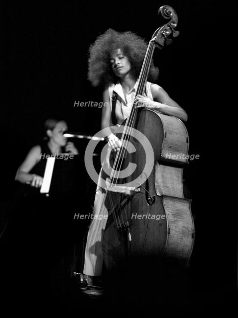Esperanza Spalding, 2012. Artist: Alan John Ainsworth.
