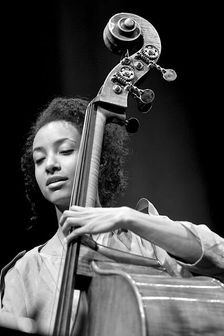 Esperanza Spalding, 2013. Artist: Alan John Ainsworth