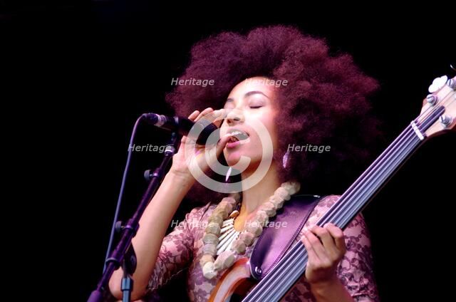 Esperanza Spalding, Love Supreme Jazz Festival, Glynde, East Sussex, 2013. Artist: Brian O'Connor