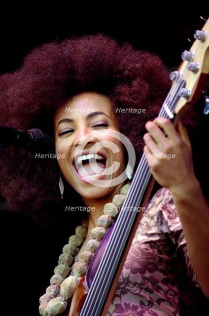 Esperanza Spalding, Love Supreme Jazz Festival, Glynde, East Sussex, 2013.  Artist: Brian O'Connor