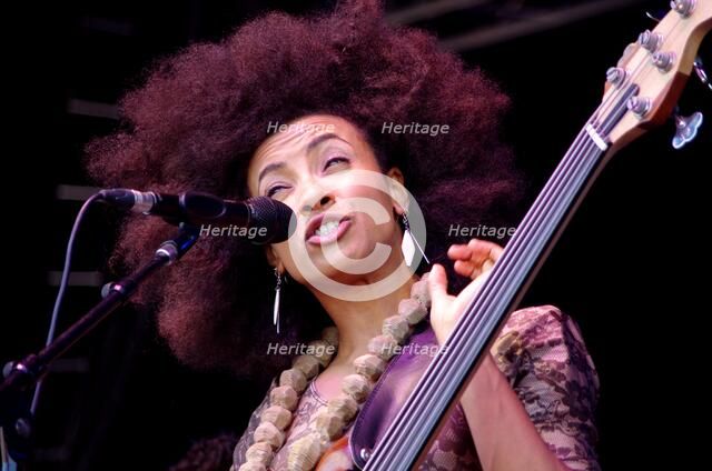 Esperanza Spalding, Love Supreme Jazz Festival, Glynde, East Sussex, 2013.  Artist: Brian O'Connor