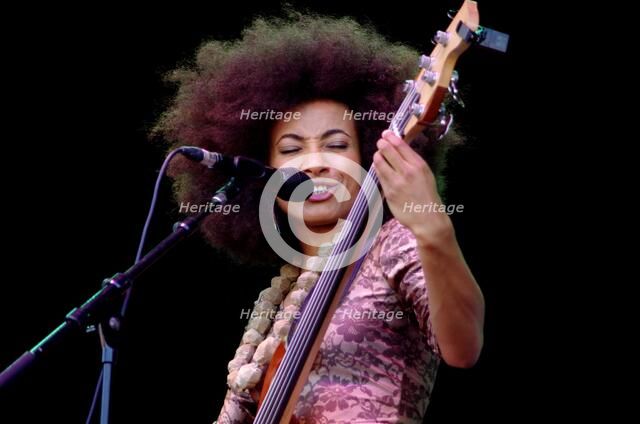 Esperanza Spalding, Love Supreme Jazz Festival, Glynde, East Sussex, 2013.  Artist: Brian O'Connor