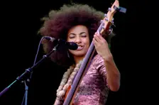 Esperanza Spalding, Love Supreme Jazz Festival, Glynde, East Sussex, 2013. Artist: Brian O'Connor