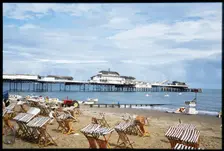 Esplanade, Shanklin Pier, Shanklin, Isle of Wight, 1982. Creator: Dorothy Chapman