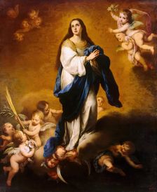 Esquilache Immaculate Conception, 1645. Creator: Bartolomé Esteban Murillo