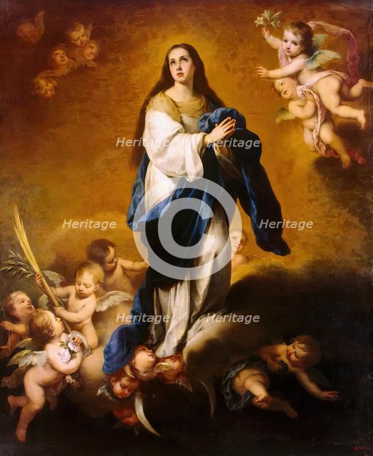 Esquilache Immaculate Conception, 1645. Creator: Bartolomé Esteban Murillo.
