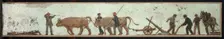 Esquisse pour l'école de la rue Château-Landon (10ème arrondissement) : L'agriculture..., 1881. Creator: Jules Didier