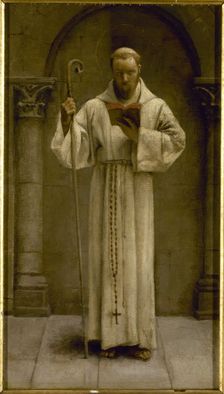 Esquisse pour l'église de Bagneux : Saint Herbland, c.1877. Creator: Pascal Adolphe Jean Dagnan-Bouveret