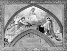 Esquisse pour l'église de Champigny-sur-Marne : le Martyre de saint Saturnin, 1876. Creator: Theobald Chartran