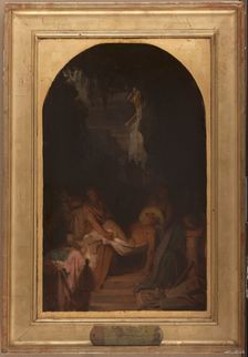 Esquisse pour l'église de la Trinité : La Mise au Tombeau, 1872. Creator: Pierre-Nicolas Brisset