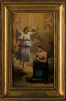 Esquisse pour l'église Notre-Dame-de-Lorette : L'Annonciation, c.1833. Creator: Francois Dubois