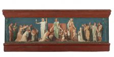 Esquisse pour l'église Saint-Vincent-de-Paul : Les trois Vertus théologales, c.1848. Creator: Hippolyte-Jean Flandrin