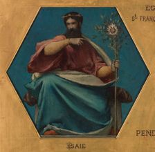 Esquisse pour l'église Saint François Xavier : Isaïe, 1875. Creator: Jules Elie Delaunay