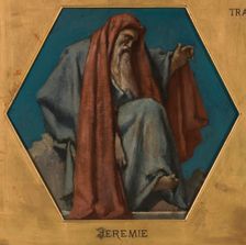Esquisse pour l'église Saint François Xavier : Jérémie, c.1875. Creator: Jules Elie Delaunay