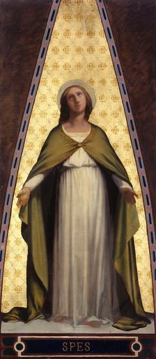Esquisse pour l'église Saint-Jacques-Saint-Christophe de la Villette : L'Espérance, c.1843. Creator: Jean-François Brémond