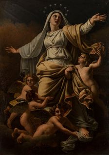 Esquisse pour la chapelle du lycée Louis-le-Grand : L'Assomption de la Vierge, c.1828. Creator: Alexandre-Charles Guillemot