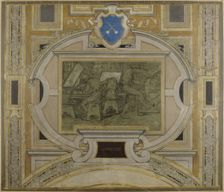 Esquisse pour la galerie des Métiers de l'Hôtel de Ville : Graveurs, 1890. Creator: Pierre Victor Galland