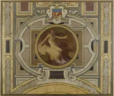 Esquisse pour la galerie des métiers de l'Hôtel de Ville : Electricité, 1890. Creator: Pierre Victor Galland