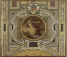 Esquisse pour la galerie des métiers de l'Hôtel de Ville : Electricité, 1890. Creator: Pierre Victor Galland