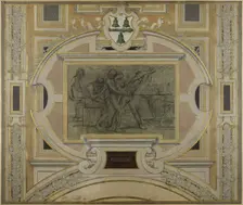 Esquisse pour la galerie des Métiers de l'Hôtel de Ville : Fondeurs, 1890. Creator: Pierre Victor Galland